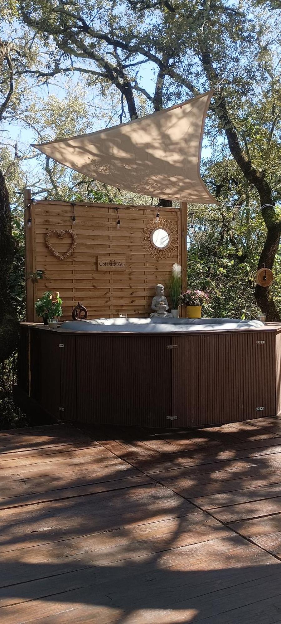 Evasion En Pleine Nature, Tipi Insolite Et Jacuzzi Au Pont Du Gard ! Vers Pont du Gard Exterior foto